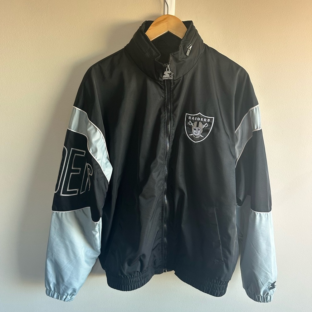 Vintage Raiders Starter Windbreaker Jacket